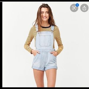 Denim Shortalls